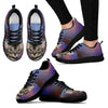 Devon Rex Cat Print (White/Black) Running Shoes For Women-Free Shipping-Paww-Printz-Merchandise