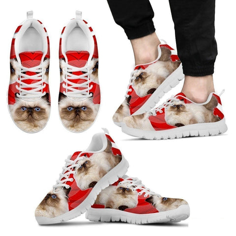 Himalayan Cat Print Running Shoes For Men-Free Shipping-Paww-Printz-Merchandise