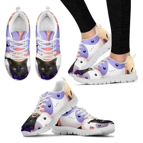 Margaret Hennessee/Cat-Running Shoes For Women-3D Print-Free Shipping-Paww-Printz-Merchandise