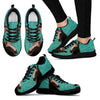 Morgan Horse Print (Black/White) Running Shoes For Women-Free Shipping-Paww-Printz-Merchandise