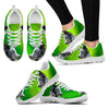 Mudi Dog Print (Black/White) Running Shoes For Women-Free Shipping-Paww-Printz-Merchandise