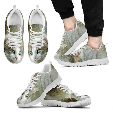 Ragamuffin Cat Print Running Shoes For Men-Free Shipping-Paww-Printz-Merchandise