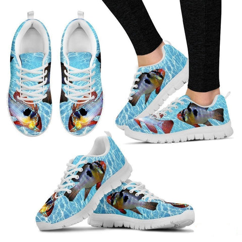 Ram Cichlid Fish Running Shoes For Women-Free Shipping-Paww-Printz-Merchandise