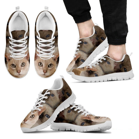 Tonkinese Cat Print Running Shoes For Men-Free Shipping-Paww-Printz-Merchandise