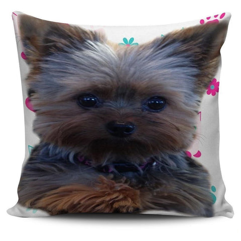 Yorkshire Dog-Pillow Cover-3D Print-Free Shipping-Paww-Printz-Merchandise