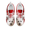 Cute West Highland White Terrier Print Sneakers For Women- Free Shipping-For 24 Hours only-Paww-Printz-Merchandise