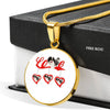 Japanese Chin Print Luxury Necklace-Free Shipping