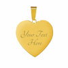 " I Love My Cat" Print Heart Pendant Luxury Bangle