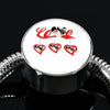 Japanese Chin Print Steel Bracelet-Free Shipping