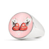 West Highland White Terrier (Westie) Print Signet Ring-Free Shipping