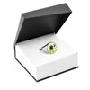 Cute Pug Dog Print Signet Ring