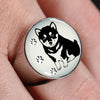 Shiba Inu Dog Print Signet Ring-Free Shipping