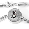 Boston Terrier Print Steel Bracelet-Free Shipping