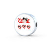 Japanese Chin Print Steel Bracelet-Free Shipping