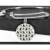 Labrador Retriever Pattern Print Luxury Bangle-Free Shipping