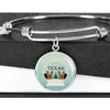 Yorkshire Terrier (Yorkie) Texas Print Bangle-Free Shipping