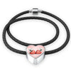 West Highland White Terrier (Westie) Print Leather Bracelet-Free Shipping