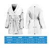 Chesapeake Bay Retriever Dog Print Women's Bath Robe-Free Shipping