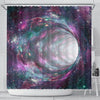 Space Warmhole Print Shower Curtains-Free Shipping