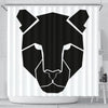 Amazing Leopard Design Print Shower Curtains-Free Shipping