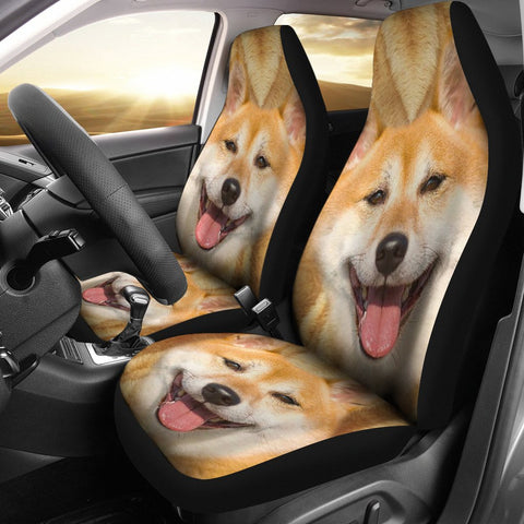 Shiba Inu Dog Print Car Seat Covers-Free Shipping