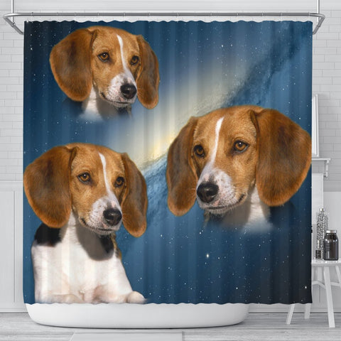 American Foxhound Print Shower Curtains-Free Shipping