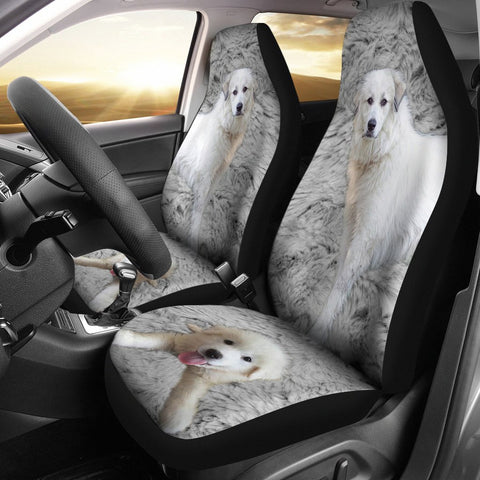 Great Pyrenees Dog Print Car Seat Covers-Free Shipping