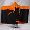 Amazing Cat Shadow Print Hooded Blanket