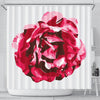 Rose Watercolor Art Print Shower Curtains-Free Shipping