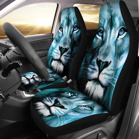 Lion Print Premium Car Seat Covers- Free Shipping