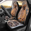 Bullmastiff Dog With Paw Print Car Seat Covers- Free Shipping
