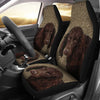 American Water Spaniel Dog Print Car Seat Covers-Free Shipping