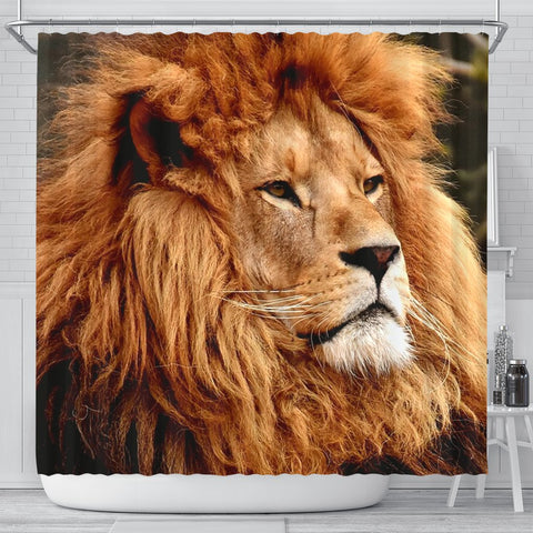 Lion The King Print Shower Curtains-Free Shipping