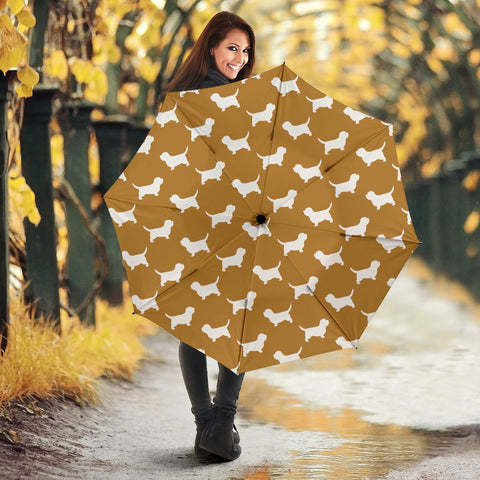 Petit Basset Griffon Vendeen Dog Pattern Pint Umbrellas