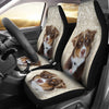 Miniature American Shepherd Print Car Seat Covers- Free Shipping