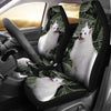 American Eskimo Print Car Seat Covers- Free Shipping