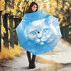 Russian Blue Cat Print Umbrellas