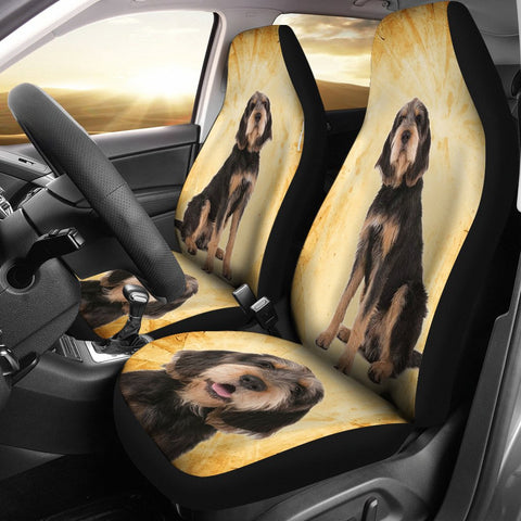 Otterhound Dog Print Car Seat Covers- Free Shipping