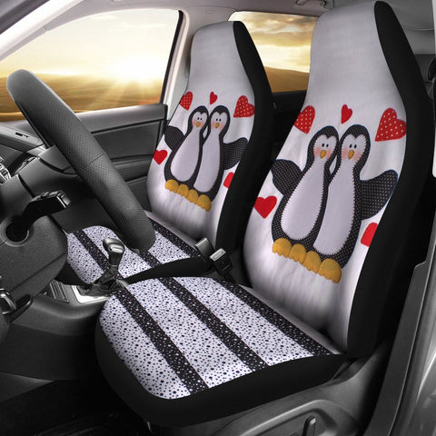 Pinguins Print Car Seat Covers-Free Shipping