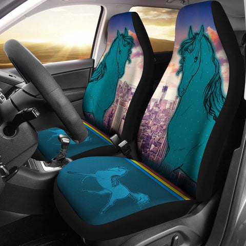 Anglo Arabian Horse Print Car Seat Covers- Free Shipping
