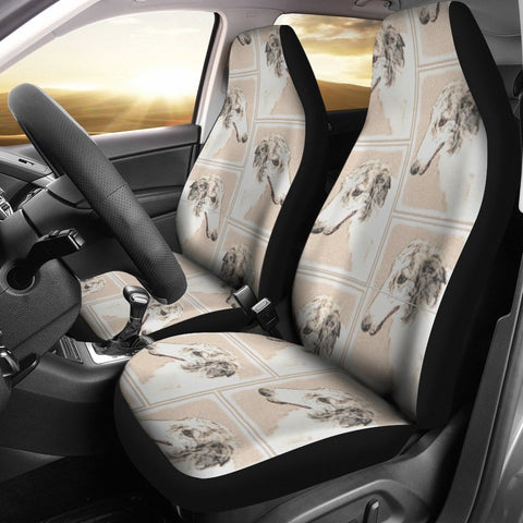 Borzoi Dog Patterns Print Car Seat Covers-Free Shipping