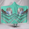 Ragamuffin cat Print Hooded Blanket