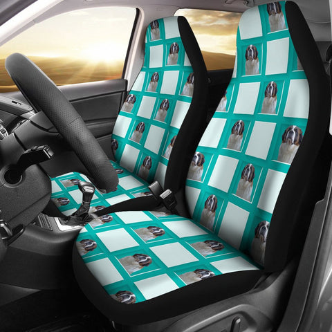 Saint Bernard Dog Print Car Seat Covers- Free Shipping