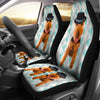 Cute Welsh Terrier Print Car Seat Covers-Free Shipping