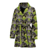 Kerry Blue Terrier Dog Pattern Print Women's Bath Robe-Free Shipping