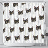 Cute Cats Print Shower Curtain-Free Shipping