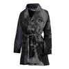 Amazing Pit Bull Dog Print Women's Bath Robe-Free Shipping