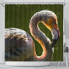Beautiful Swan Bird Print Shower Curtains-Free Shipping