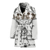 English Springer Spaniel Dog Print Women's Bath Robe-Free Shipping