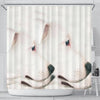 Dogo Argentino Dog Print Shower Curtain-Free Shipping